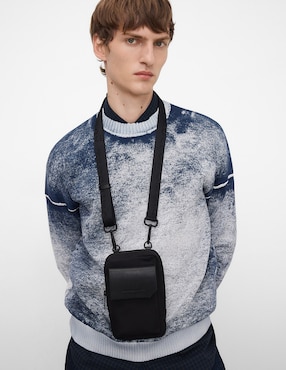 Bolsa crossbody Adolfo Dominguez para hombre