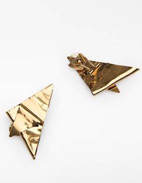 Aretes cortos triangulares Adolfo Dominguez
