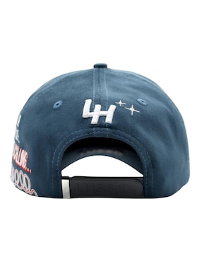 Gorra visera curva snapback casual Lusso Red Phone para hombre