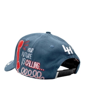 Gorra visera curva snapback casual Lusso Red Phone para hombre