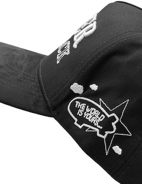 Gorra visera curva snapback casual Lusso Never Look Back para hombre