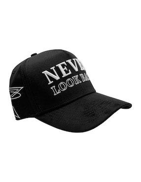 Gorra visera curva snapback casual Lusso Never Look Back para hombre