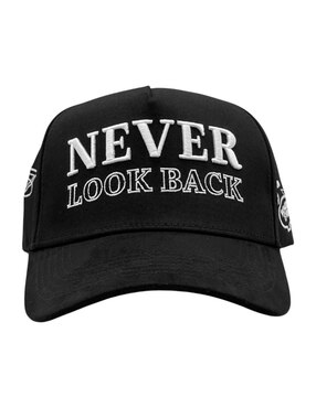 Gorra visera curva snapback casual Lusso Never Look Back para hombre