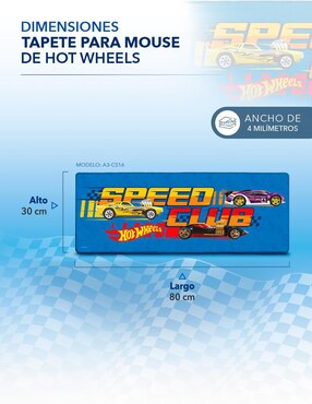 Mouse pad Gairet con antideslizante