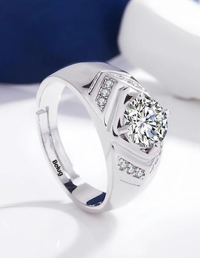 Anillo Belug circonita