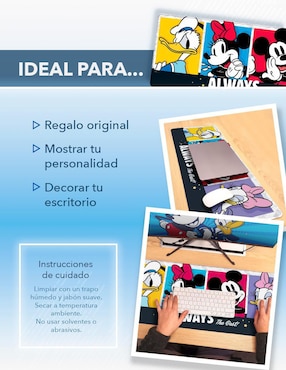 Mouse pad gamer Gairet con antideslizante