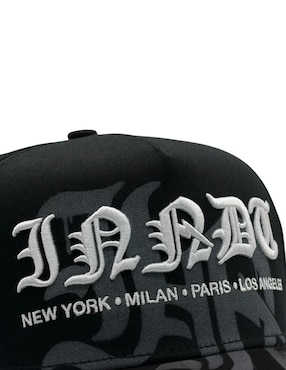 Gorra visera curva snapback casual Innedit Ghost para hombre