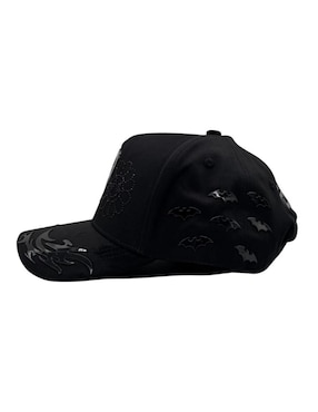Gorra visera curva snapback casual Innedit Genesis Black para hombre