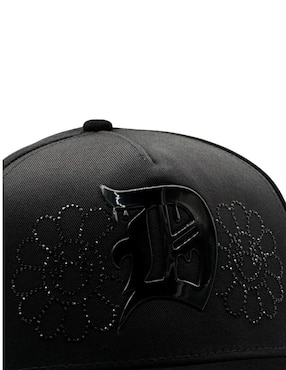Gorra visera curva snapback casual Innedit Genesis Black para hombre