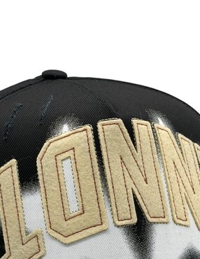 Gorra visera curva snapback casual Innedit Golden All-Star para hombre