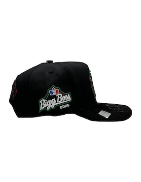 Gorra visera curva snapback casual Big Boss México Rosas para hombre