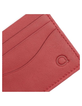 Tarjetero Quirelli de piel unisex