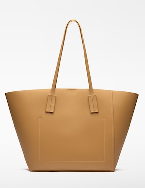 Bolsa shopper Adolfo Dominguez de piel para mujer