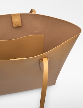 Bolsa shopper Adolfo Dominguez de piel para mujer