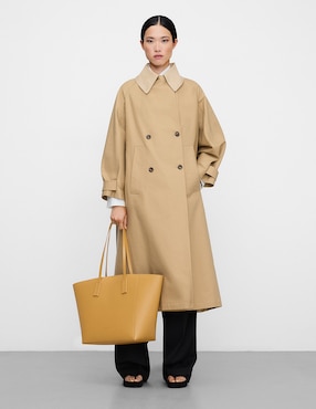 Bolsa shopper Adolfo Dominguez de piel para mujer
