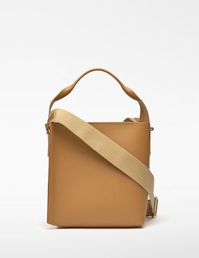 Bolsa shoulder Adolfo Dominguez de piel para mujer