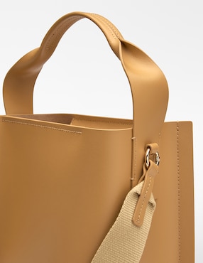 Bolsa shoulder Adolfo Dominguez de piel para mujer