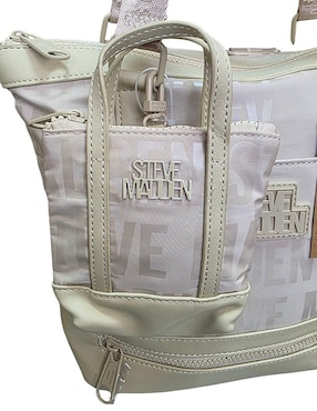 Bolsa tote Steven Madden Oatmeal para mujer