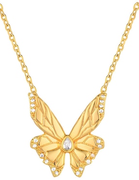 Collar de mariposa Xtellar de oro 18 K