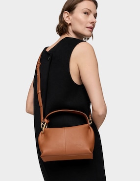 Bolsa shoulder Tous Hold de piel para mujer