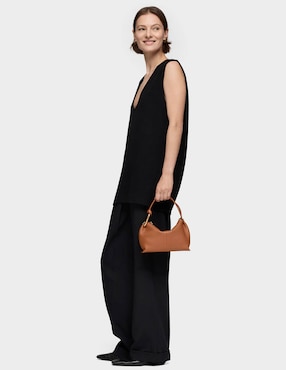 Bolsa shoulder Tous Hold de piel para mujer
