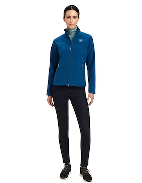 Chamarra rompevientos Ariat impermeable para mujer