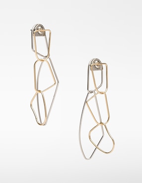 Aretes largos Adolfo Dominguez