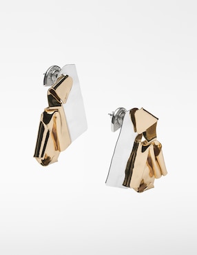 Aretes cortos Adolfo Dominguez