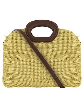 Bolsa satchel Prada para mujer
