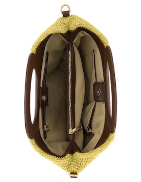 Bolsa satchel Prada para mujer