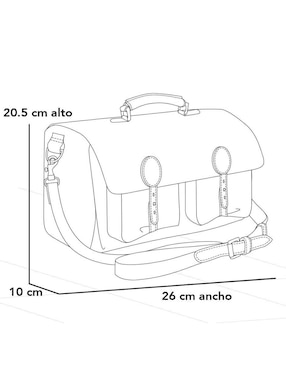 Bolsa crossbody Prada de piel para mujer