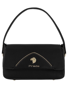 Bolsa shoulder Prada de piel para mujer