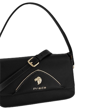 Bolsa shoulder Prada de piel para mujer
