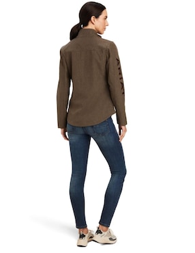 Chamarra rompevientos Ariat impermeable para mujer