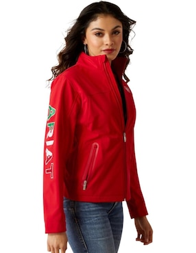 Chamarra rompevientos Ariat impermeable para mujer