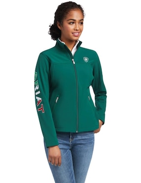 Chamarra rompevientos Ariat impermeable para mujer