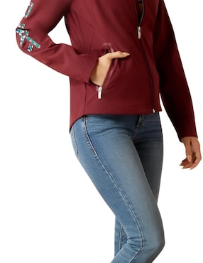 Chamarra rompevientos Ariat impermeable para mujer