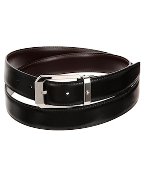 Cinturón Montblanc de piel para hombre