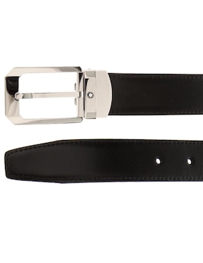 Cinturón Montblanc de piel para hombre