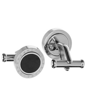 Mancuernillas Montblanc forma circular