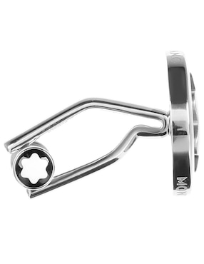 Mancuernillas Montblanc forma circular