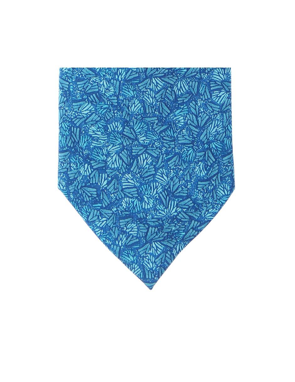 Corbata regular de seda gráfico para hombre