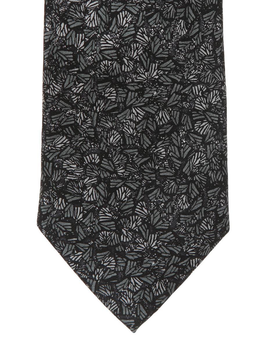 Corbata regular de seda gráfico para hombre Corbata regular de seda gráfico para hombre