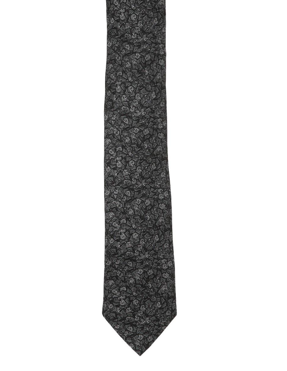 Corbata regular de seda gráfico para hombre 2
