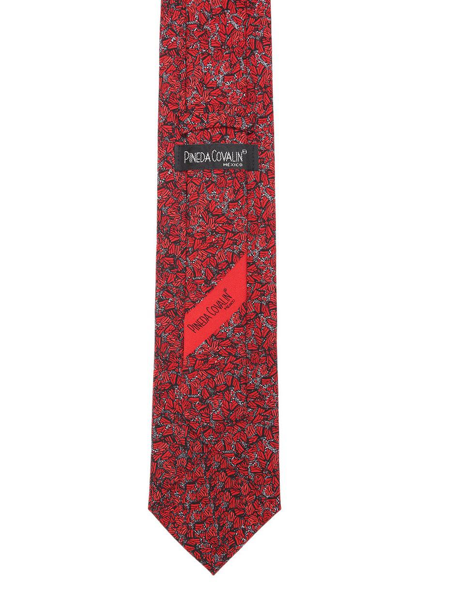 Corbata regular de seda gráfico para hombre 3