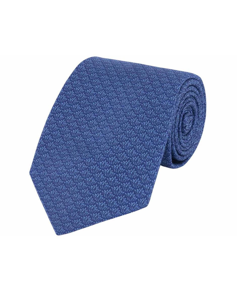 Corbata regular de seda gráfico para hombre