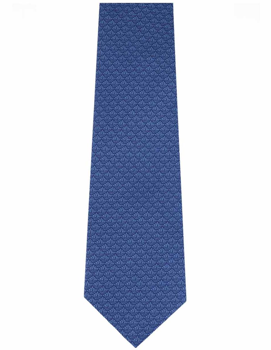 Corbata regular de seda gráfico para hombre 2