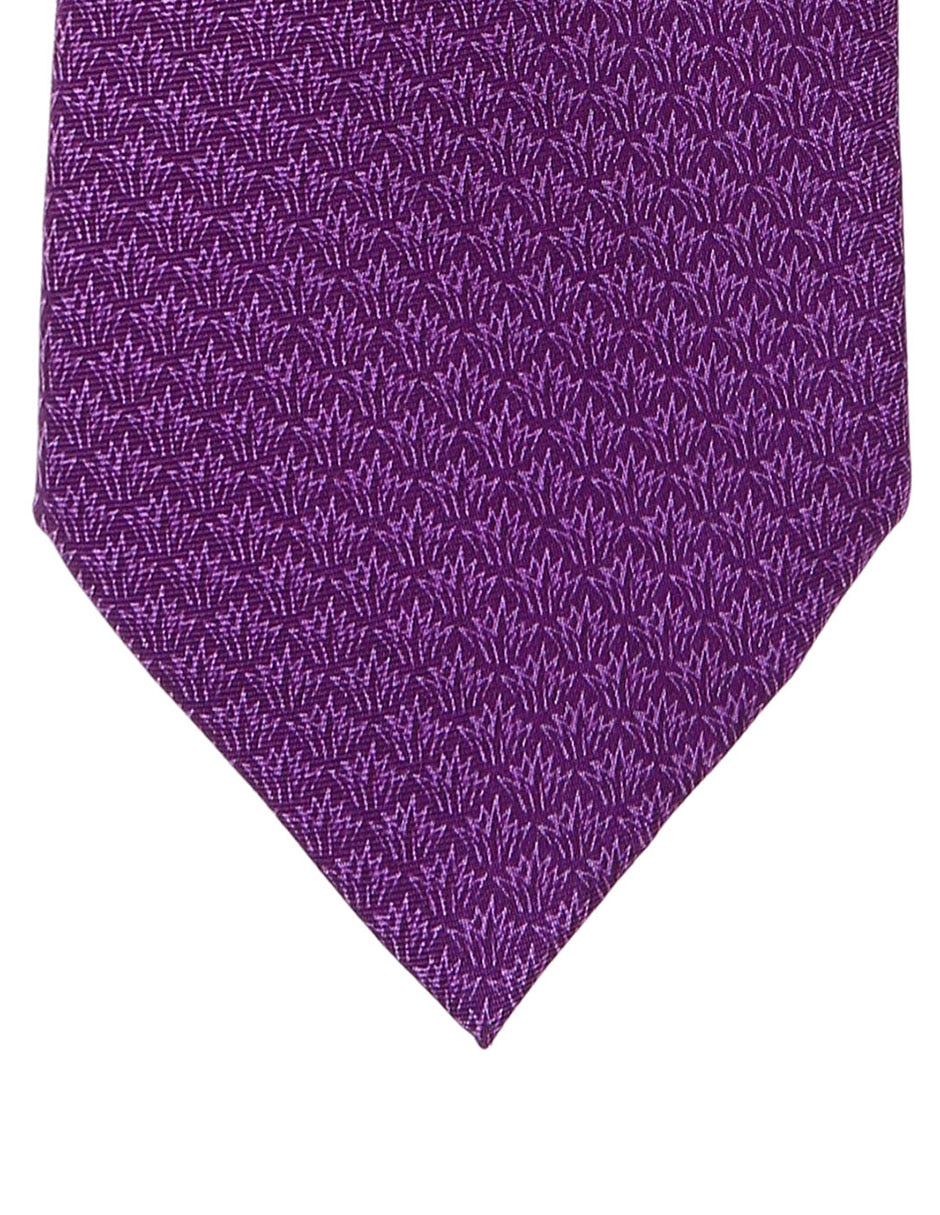 Corbata regular de seda gráfico para hombre