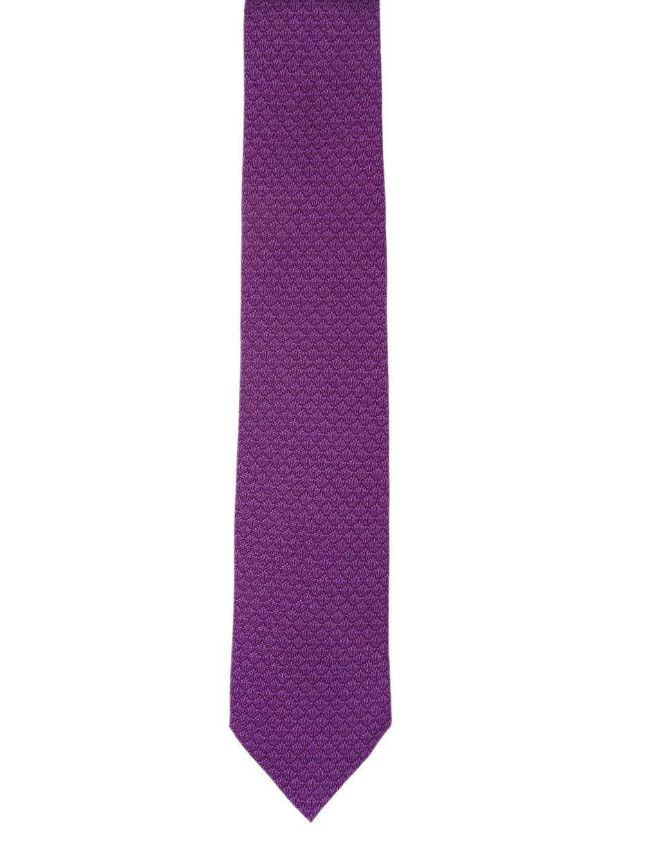 Corbata regular de seda gráfico para hombre 2