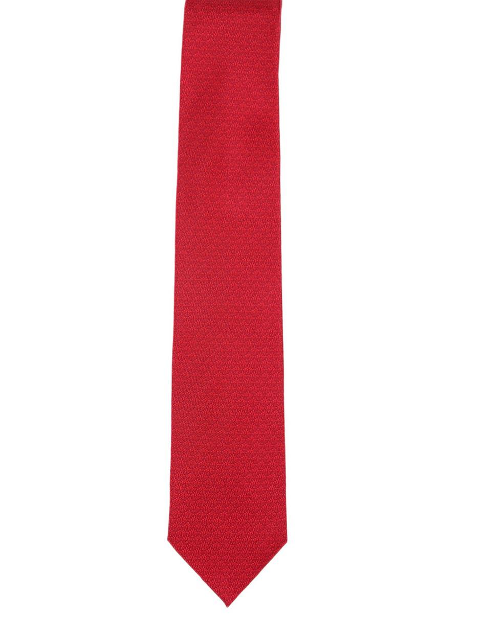 Corbata regular de seda gráfico para hombre 2